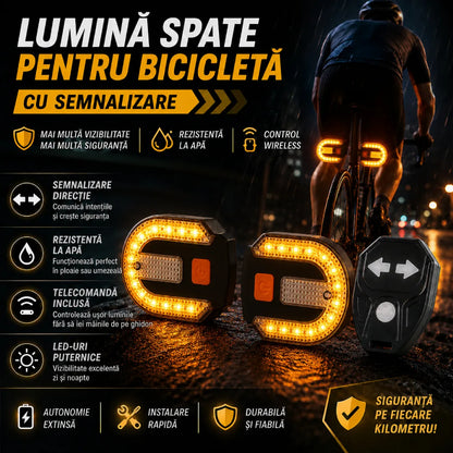 Stop pentru Bicicletă cu Semnalizări - StopBike™