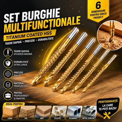 Set Burghie Multifuncționale TitanPro™
