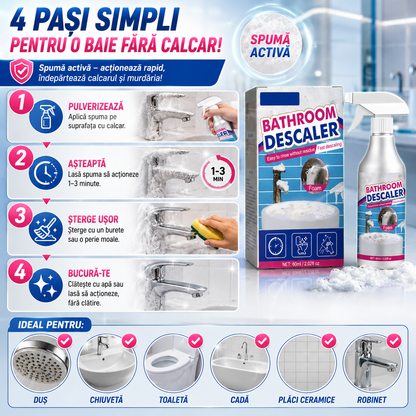 Spray Anti-Calcar Pentru Baie CalcarSTOP™
