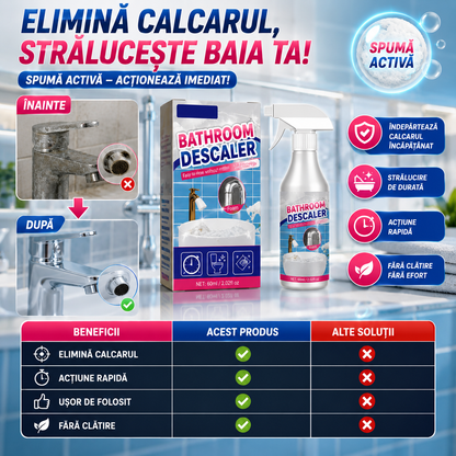 Spray Anti-Calcar Pentru Baie CalcarSTOP™